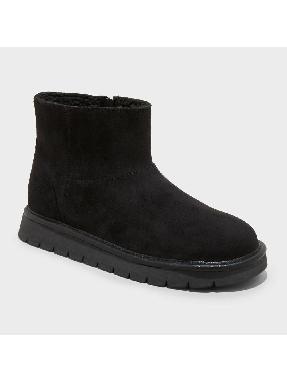 Women's May Faux Suede Booties with Memory Foam Insole - 10